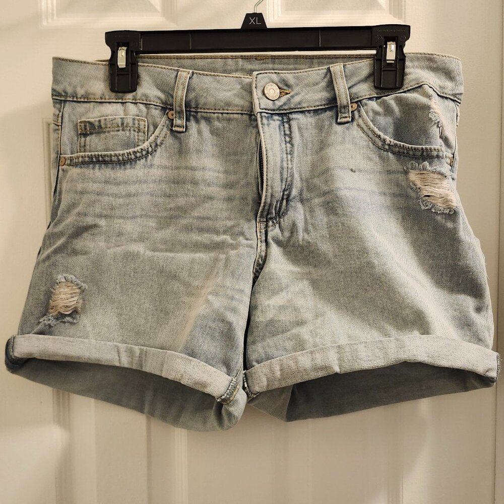 Light Wash Jean Shorts Size 12